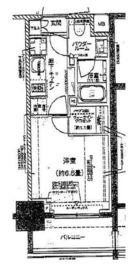 パークリュクス東麻布mono 6階 間取り図