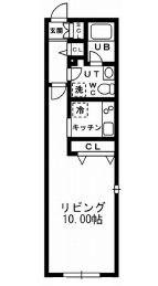 プライムアーバン学芸大学 308 間取り図