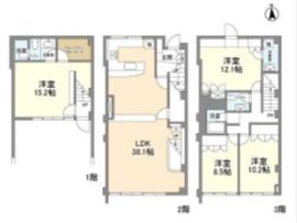 碑文谷ガーデン 03 間取り図