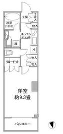 富久クロスグリーンレジデンス 3階 間取り図