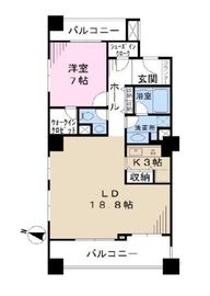 レグノ・セレーノ 2階 間取り図