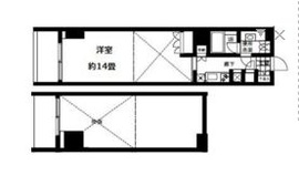 ボルト東新宿 904 間取り図