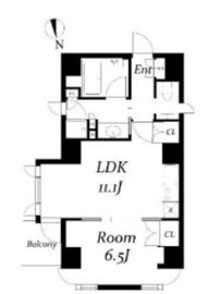 ラスパシオ麻布笄町レジデンス 601 間取り図