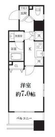 スペーシア秋葉原 601 間取り図