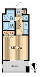 フォレシティ麻布十番 305 間取り図