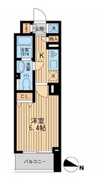 KDXレジデンス幡ヶ谷 1202 間取り図