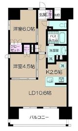 パレステージ秋葉原 10階 間取り図