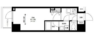 プライムアーバン白山 502 間取り図