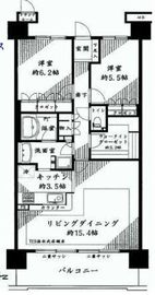 品川シーサイドレジデンス 13階 間取り図