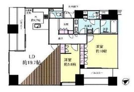 SAION SAKURAZAKA(サイオン桜坂) 3階 間取り図