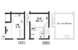 サンフェル恵比寿 206 間取り図