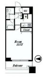 コンシェリア西新宿タワーズウエスト 11階 間取り図
