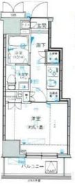 ミテッツァ北品川 4階 間取り図