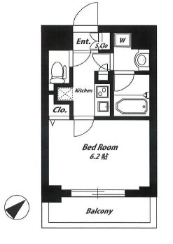 T&G神田マンション 303 間取り図