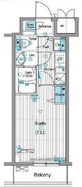 グランド・ガーラ銀座 9階 間取り図