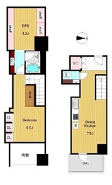 アクシア麻布 3階 間取り図