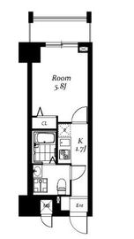 レジディア浅草吾妻橋 903 間取り図