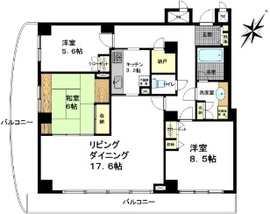 プラティーヌ田町 191 間取り図