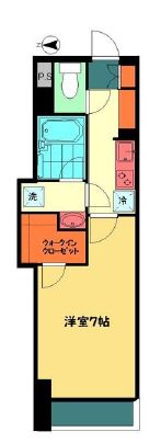 マルラニ南青山 1階 間取り図