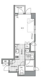 レジディア目白2 402 間取り図