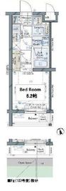 コンシェリア品川ザレジデンス 1階 間取り図