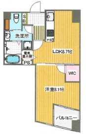 ブロードシティ東京 6階 間取り図