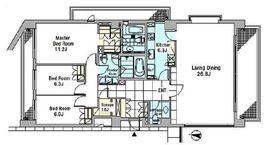青葉台パークス 301 間取り図