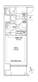 カスタリア中延 309 間取り図