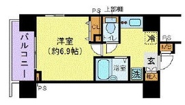 トーシンフェニックス南麻布 2階 間取り図