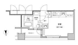 東急セットアップレジデンス恵比寿 1102 間取り図