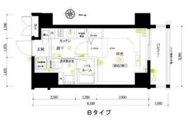 フェニックス浜松町 8階 間取り図