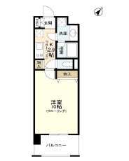 プロスペクト東雲橋 203 間取り図