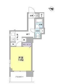 アイルズ東中野 401 間取り図