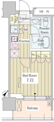 ユニゾンタワー 2006 間取り図