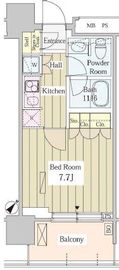 ユニゾンタワー 2006 間取り図