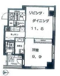 代官山プラザ 905 間取り図