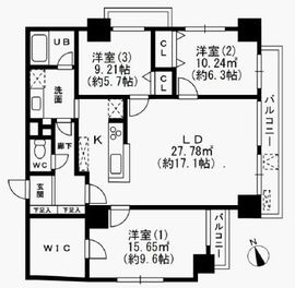 KDXレジデンス秋葉原 902 間取り図