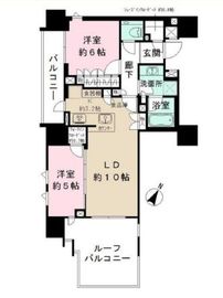 ザ・パークハウスアーバンス千代田御茶ノ水 2階 間取り図