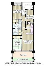 プラウドシティ阿佐ヶ谷 2階 間取り図
