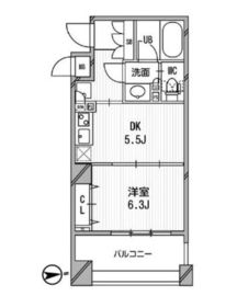 アーデン神保町 404 間取り図