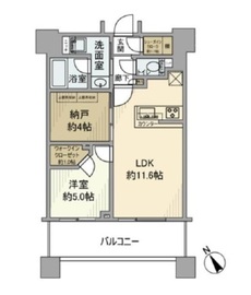 アウルタワー 14階 間取り図