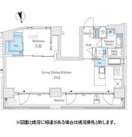 ミライズレジデンシャル九段 1301 間取り図