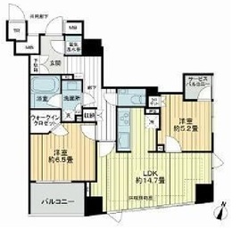 ザ・レジデンス平河町 4階 間取り図