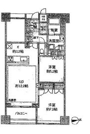 アピス神楽坂ハイセレサ 4階 間取り図