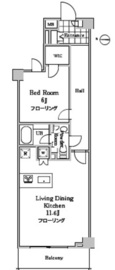 グレイスコート白金 2階 間取り図