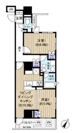 グランスイート日本橋人形町 3階 間取り図