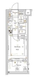 アワーズ笹塚 407 間取り図