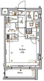 アワーズ笹塚 309 間取り図