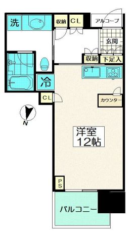 二子玉川ライズタワー 25階 間取り図