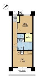 ソルクレスト御茶ノ水 6階 間取り図